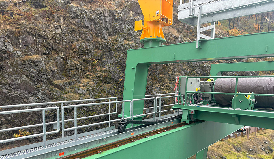 Big Cliff Dam Crane